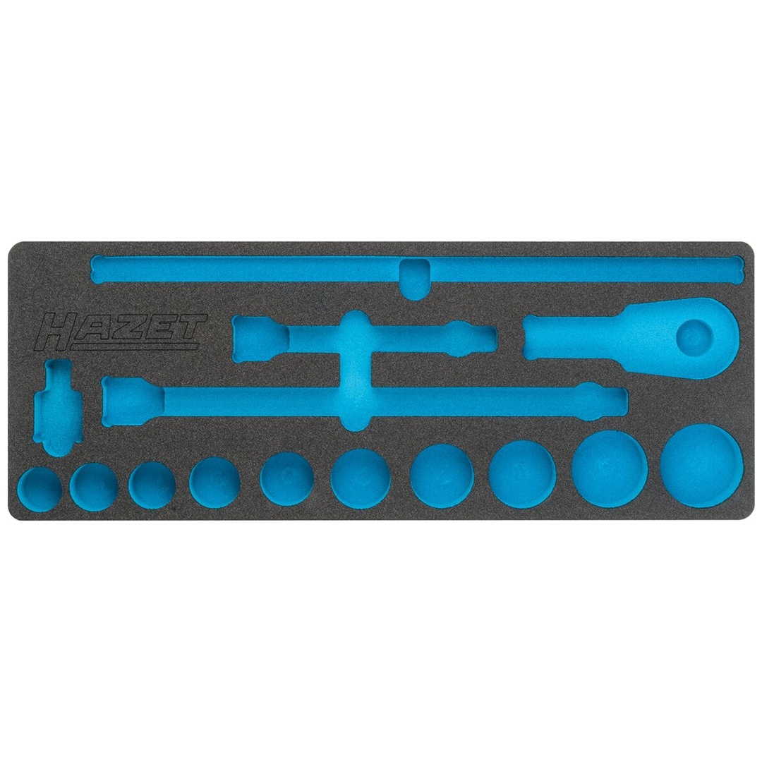 Hazet 2-Komponenten Weichschaumeinlage 163-396L, (LxB) 570 x 220 mm