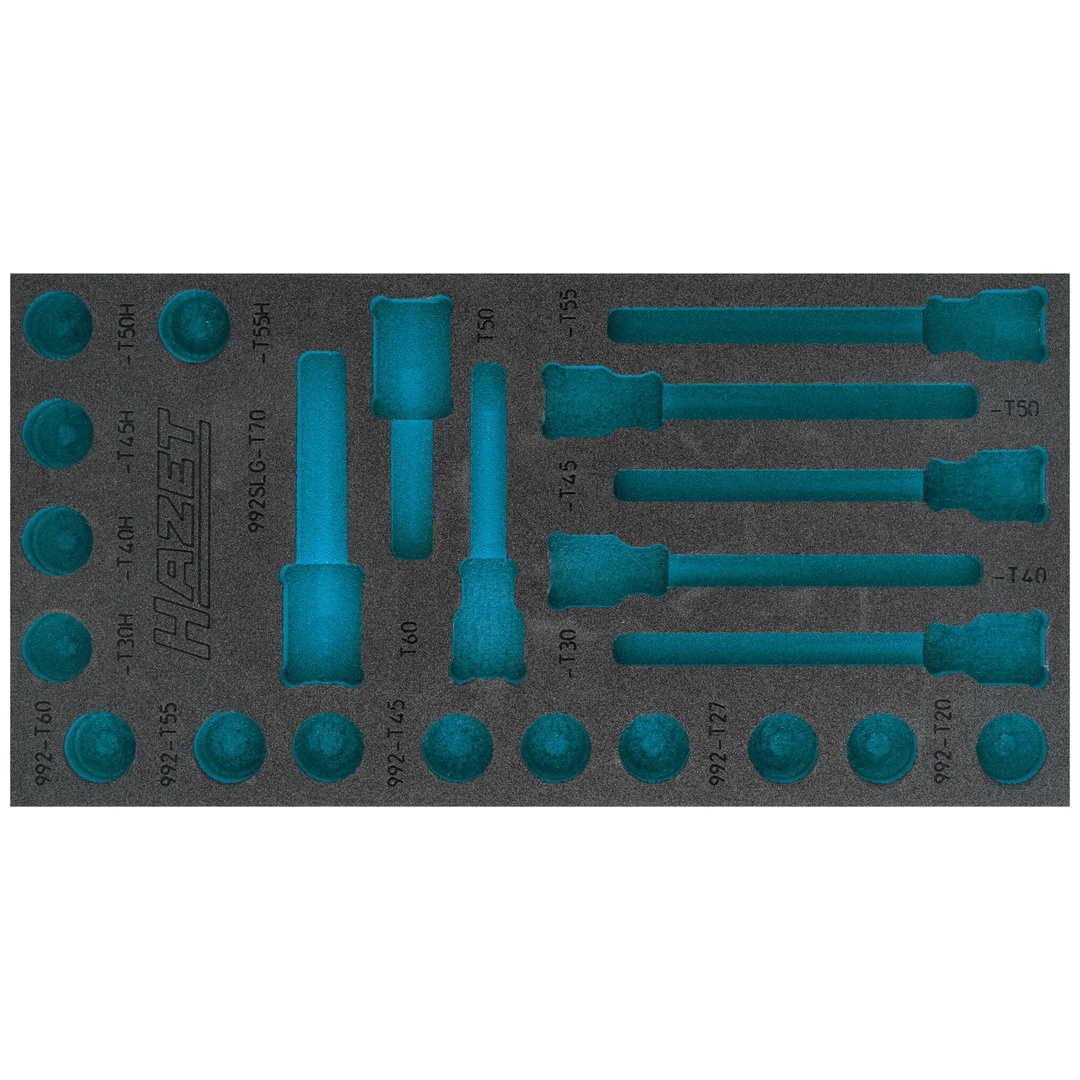 Hazet 2-Komponenten Weichschaumeinlage 163-492L, (LxB) 342 x 172 mm