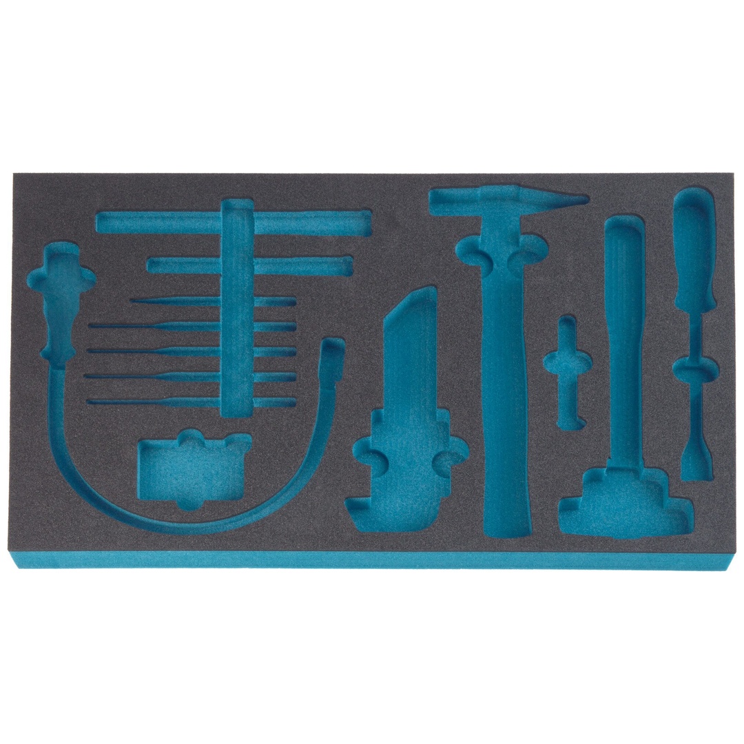 Hazet 2-Komponenten Weichschaumeinlage 163-60L, (LxB) 519 x 342 mm