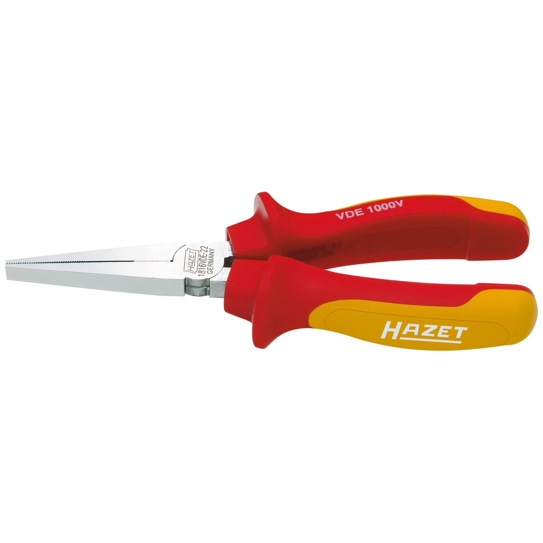 Hazet Flachzange, schutzisoliert 1816VDE-22, Länge 160 mm
