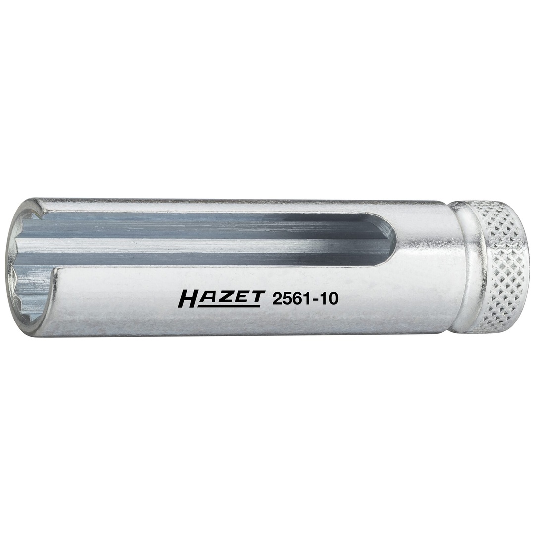 Hazet Turbolader Steckschlüsseleinsatz 1/4 (6,3 mm) Vierkant hohl, Außen Doppelsechskant Profil, SW 10 mm