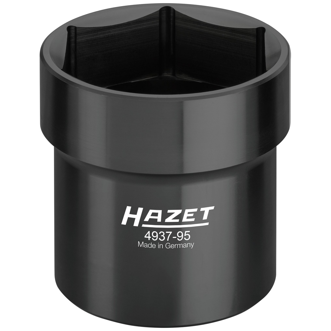 Hazet Nkw Ölkappe/Achsmutter-Steckschlüssel 4937-95, 3/4 (20 mm) Vierkant hohl, SW 95 mm