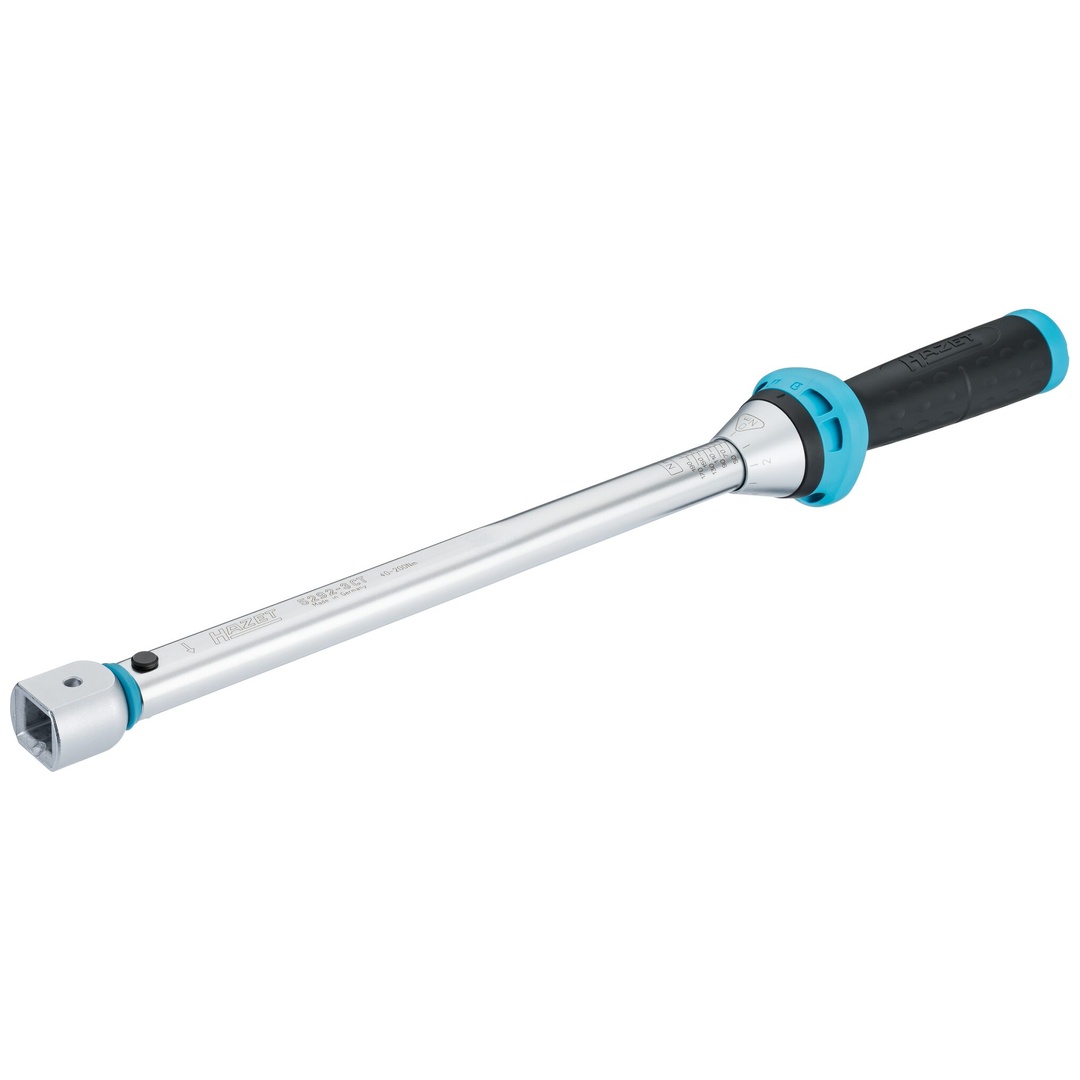 Hazet Drehmomentschlüssel 40 - 200 Nm, Genauigkeit: 3%, 14 x 18 mm Einsteck-Vierkant hohl, Länge 484 mm