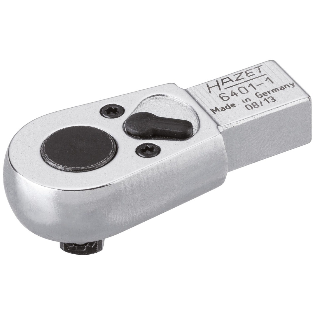 Hazet Einsteck-Umschaltknarre 9 x 12 mm Einsteck-Vierkant massiv, 1/4 (6,3 mm) Vierkant massiv, Länge 46,5 mm