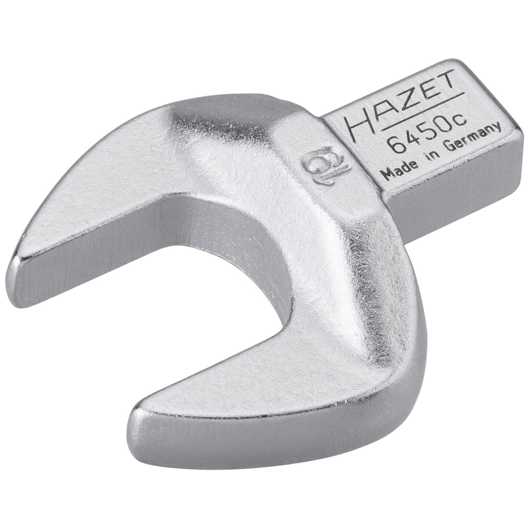 Hazet Einsteck-Maulschlüssel 9 x 12 mm Einsteck-Vierkant massiv, Außen Sechskant Profil, SW 19 mm