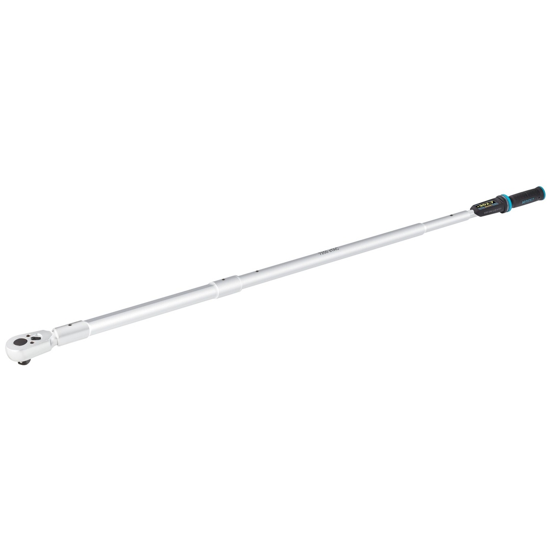 Hazet Elektronischer Drehmoment-/Drehwinkelschlüssel 200 - 1000 Nm, lbf: 150 - 750 lbf.ft Genauigkeit: 1%, 3/4 (20 mm) Vierkant massiv, Länge 1772 mm