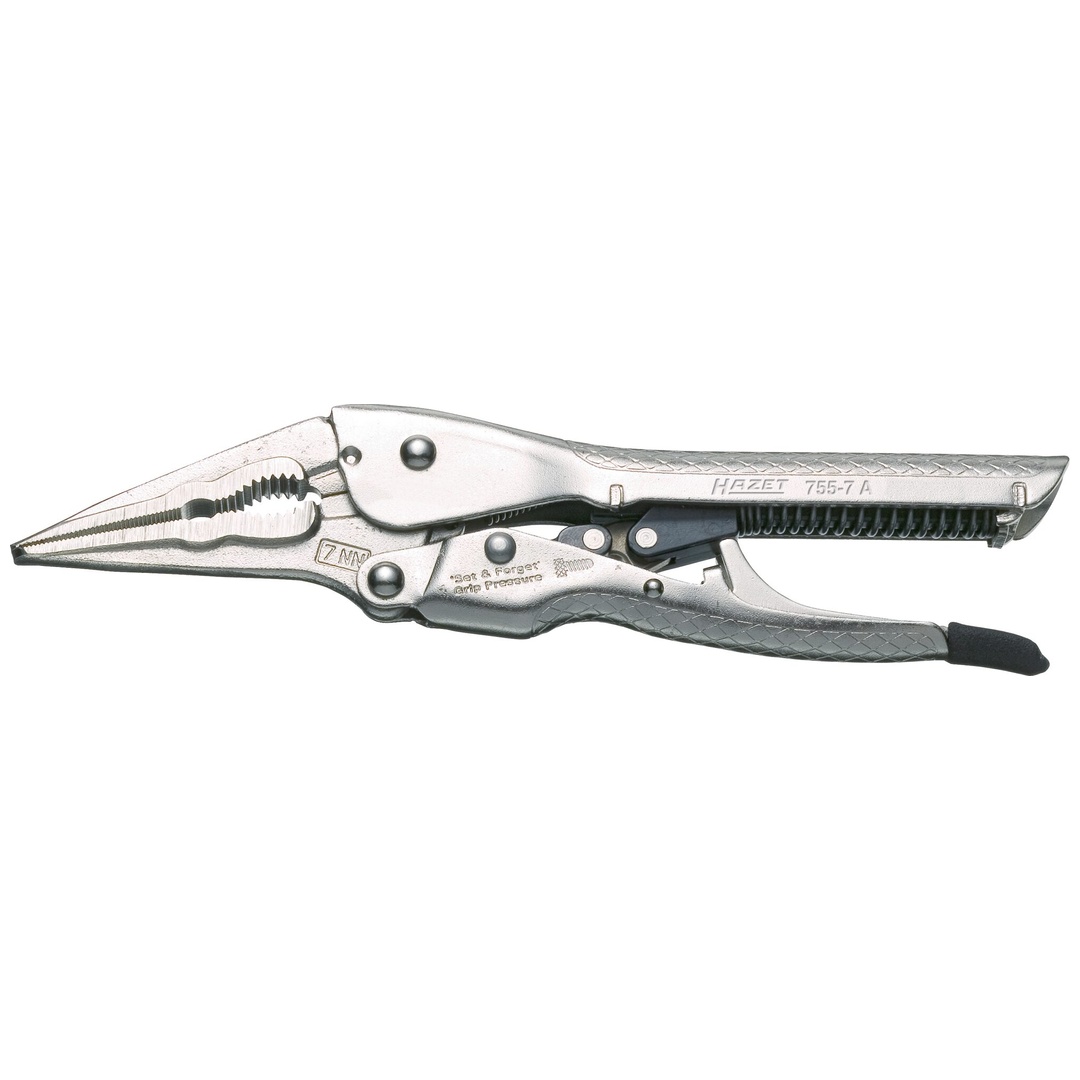 Hazet Gripzange, selbsteinstellend 755-7A, Länge 192 mm