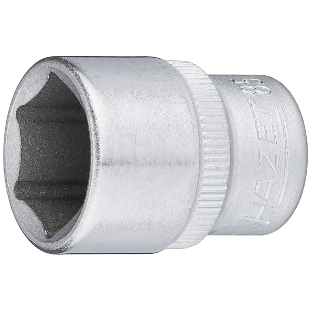 Hazet Steckschlüsseleinsatz 850-14, 1/4 (6,3 mm) Vierkant hohl, Außen Sechskant-Tractionsprofil, SW 14 mm