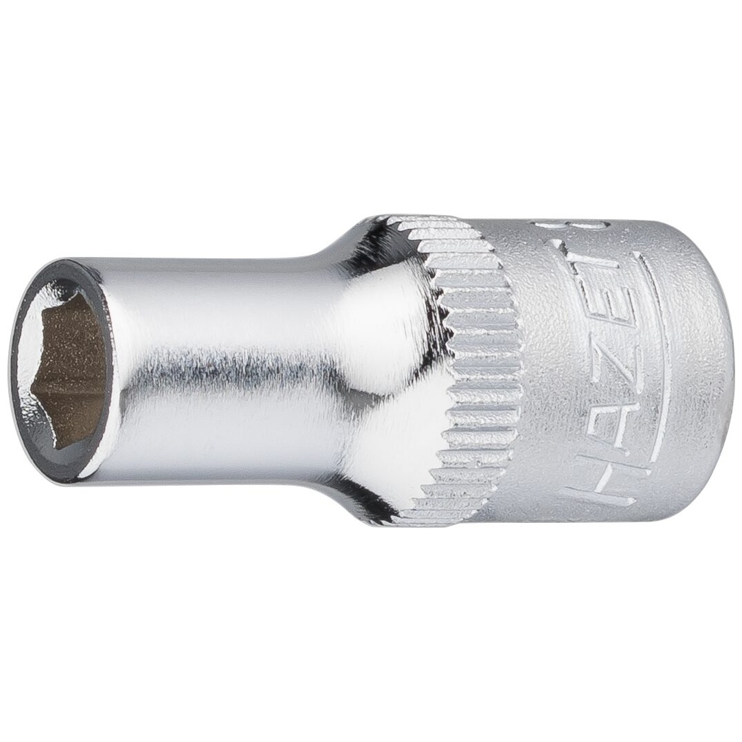 Hazet Steckschlüsseleinsatz 850-5, 1/4 (6,3 mm) Vierkant hohl, Außen Sechskant-Tractionsprofil, SW 5 mm