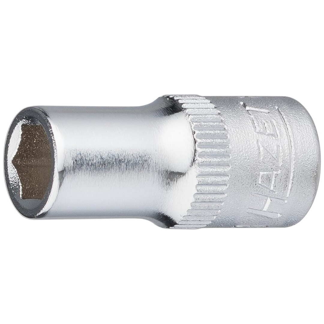 Hazet Steckschlüsseleinsatz 850-6, 1/4 (6,3 mm) Vierkant hohl, Außen Sechskant-Tractionsprofil, SW 6 mm