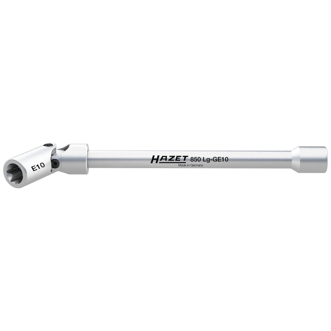 Hazet Steckschlüsseleinsatz 850LG-GE10, 1/4 (6,3 mm) Vierkant hohl, Außen TX Profil, SW E10