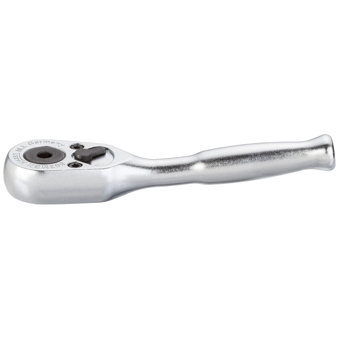 Hazet Umschaltknarre, Vollstahl, für Bits 1/4 (6,3 mm) Sechskant hohl, Länge 89 mm