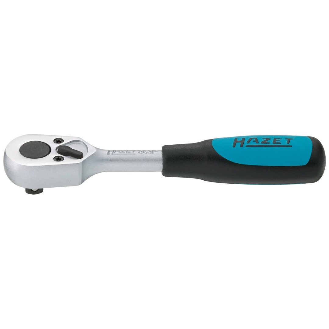 Hazet Umschaltknarre 1/4 (6,3 mm) Vierkant massiv, Länge 115 mm