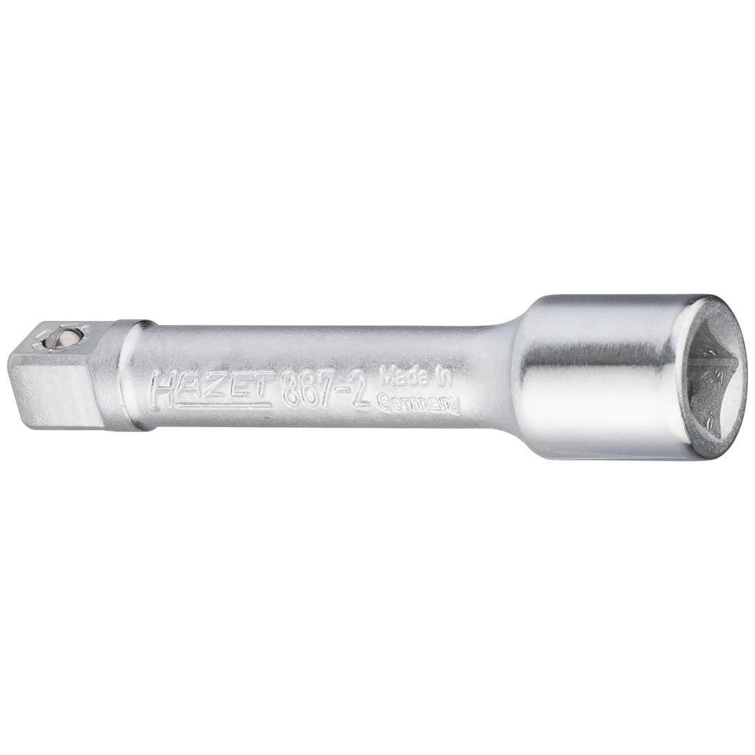 Hazet Verlängerung 1/4 (6,3 mm) Vierkant hohl, 1/4 (6,3 mm) Vierkant massiv, Länge 55 mm
