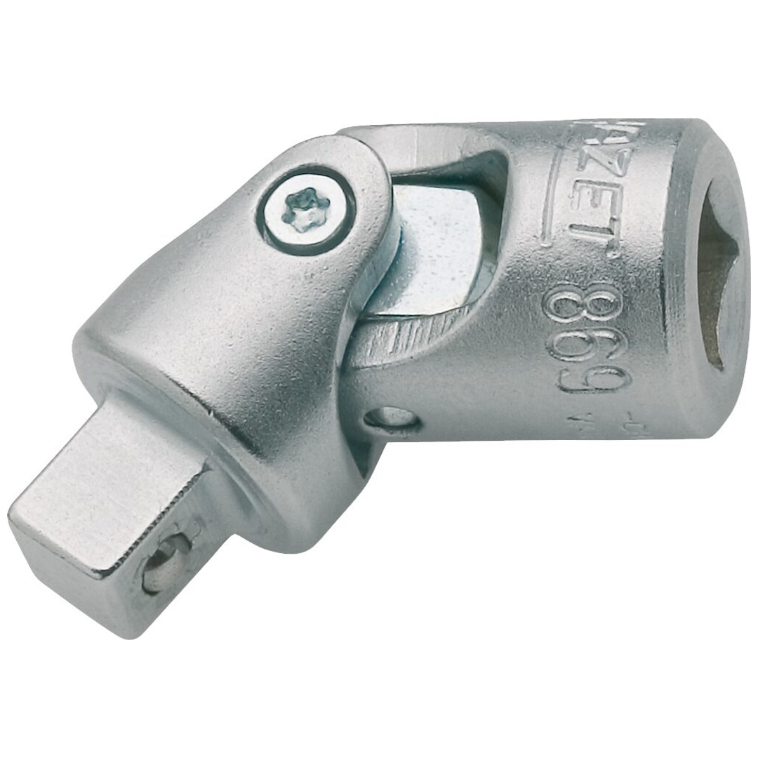 Hazet Universalgelenk 1/4 (6,3 mm) Vierkant hohl, 1/4 (6,3 mm) Vierkant massiv, Länge 36,5 mm