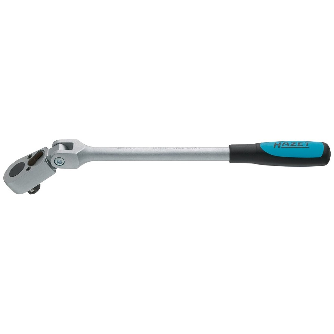 Hazet Umschaltknarre, mit Gelenk 3/8 (10 mm) Vierkant massiv, Länge 276 mm