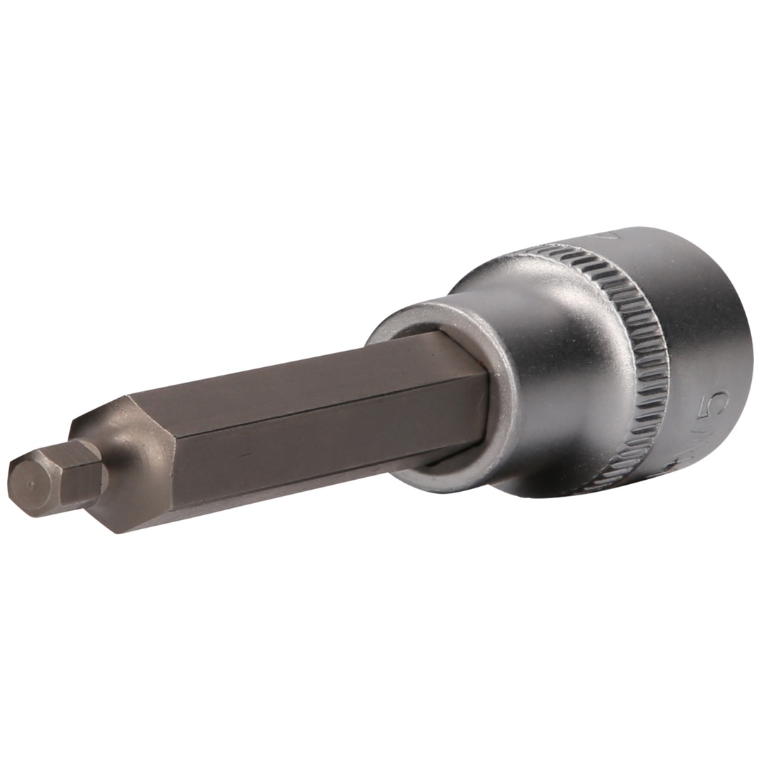 Brilliant Tools 1/2 Innensechskant Bit-Stecknuss, 100 mm lang, 5 mm