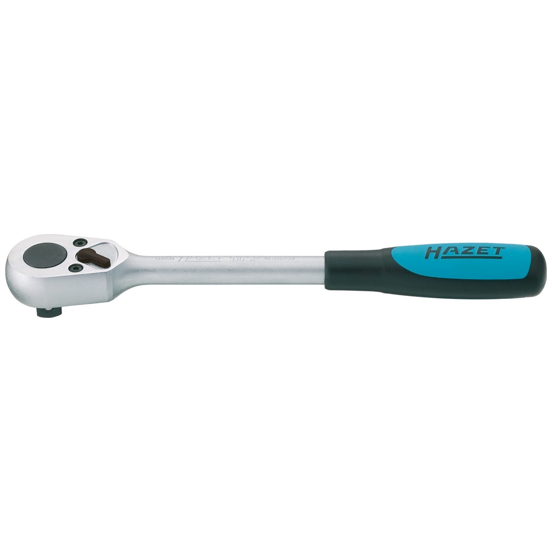 Hazet Umschaltknarre 1/2 (12,5 mm) Vierkant massiv, Länge 275 mm