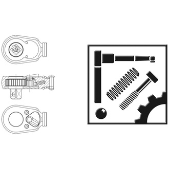 Hazet Prismen-Sortiment 9,0 / 9,1 / 9,2 / 9,3 / 9,4 mm, 6000-6.4-05/50