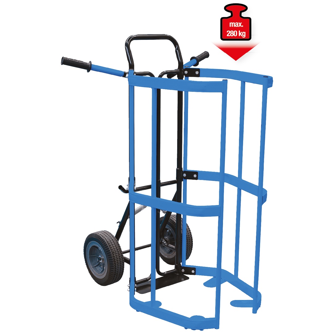 KS Tools Räder-und Fasswagen, 280kg