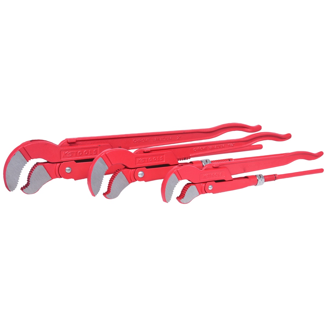 KS Tools Eckrohrzangen-Satz, 3-tlg