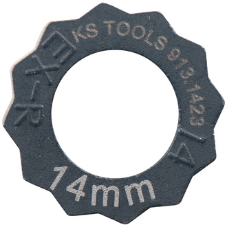 KS Tools Muttern-Ausdreher, 14 mm