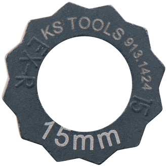 KS Tools Muttern-Ausdreher, 15 mm