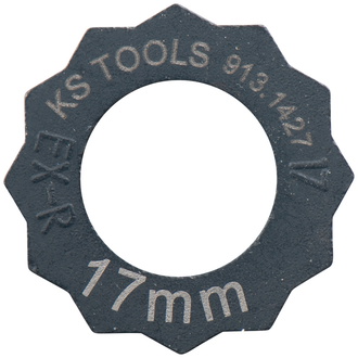 KS Tools Muttern-Ausdreher, 17 mm