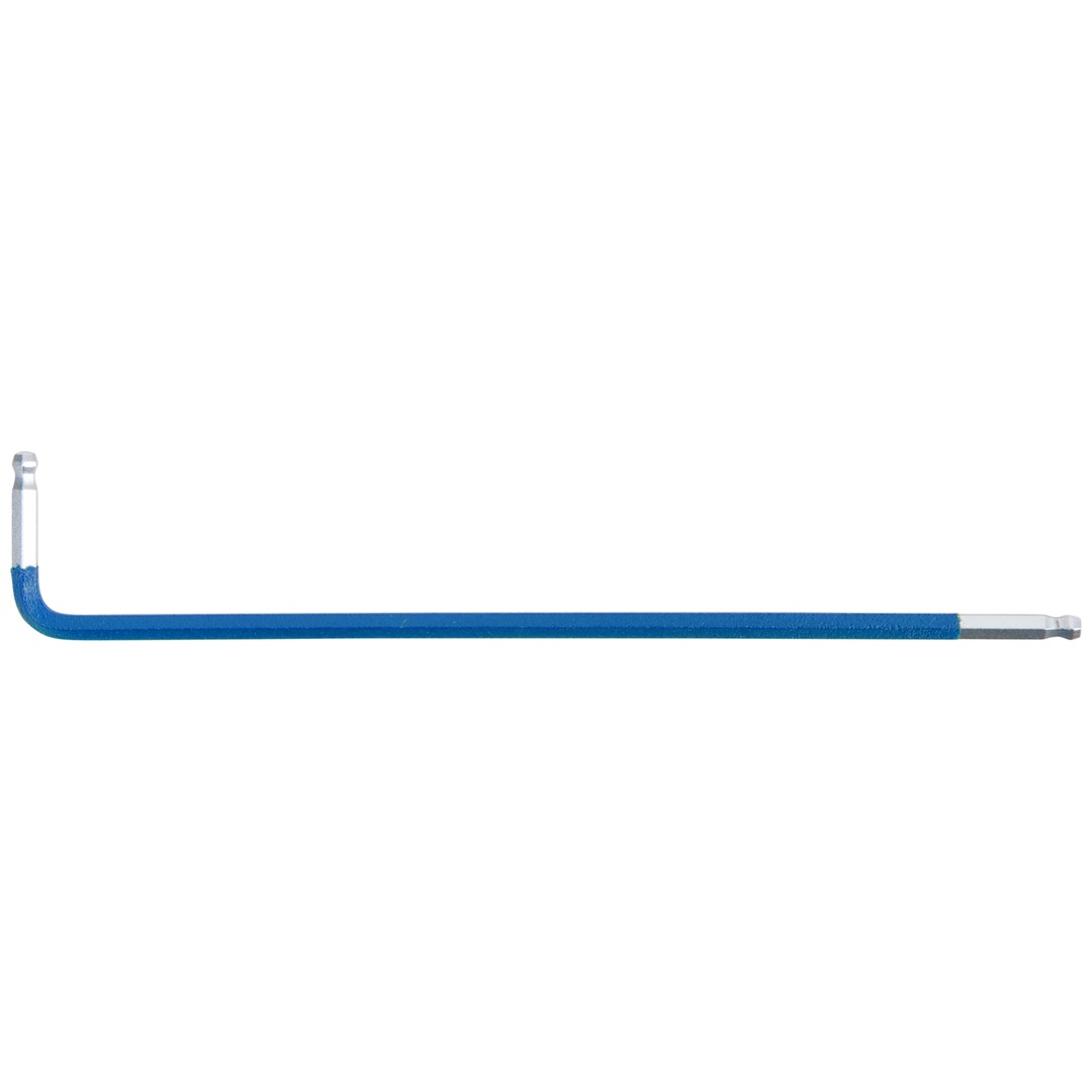 KS Tools Doppel-Kugelkopf-Innensechskant-Winkelstiftschlüssel, XL, 3,0 mm, Blau