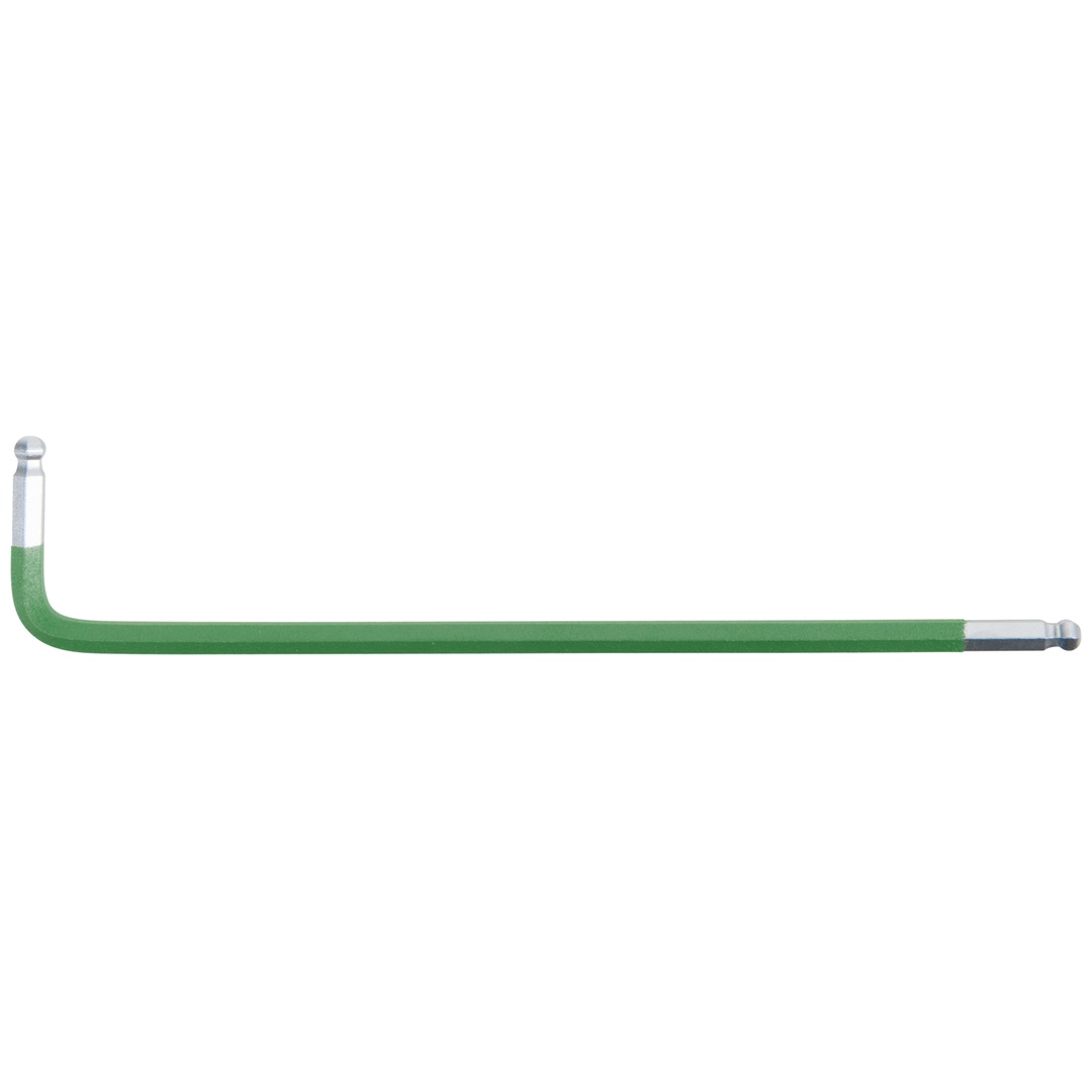 KS Tools Doppel-Kugelkopf-Innensechskant-Winkelstiftschlüssel, XL, 4,0 mm, Dunkelgrün