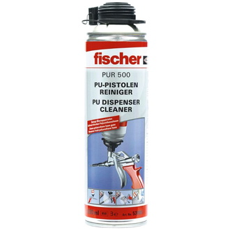 Fischer PU- und Pistolenreiniger PUR 500 ml