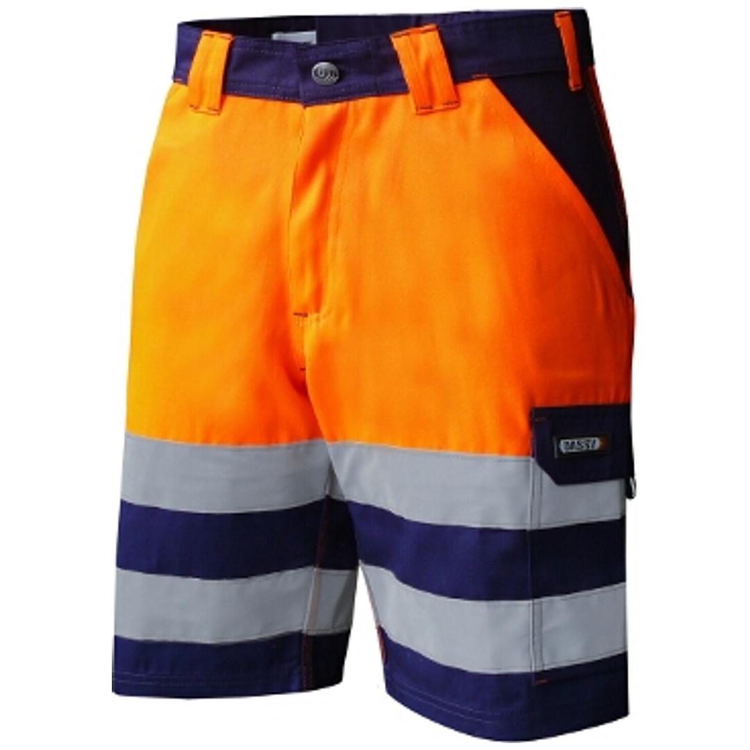 Dassy Warnschutz Short Venna Pesco 64 Gr. 42 marine/orange