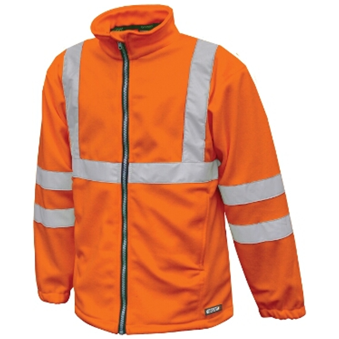 Dassy Warnschutz Fleecejacke Kaluga Gr.  4XL orange