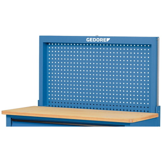 Gedore Rückwand leer, 640 x 1190 x 70 mm, 29 kg