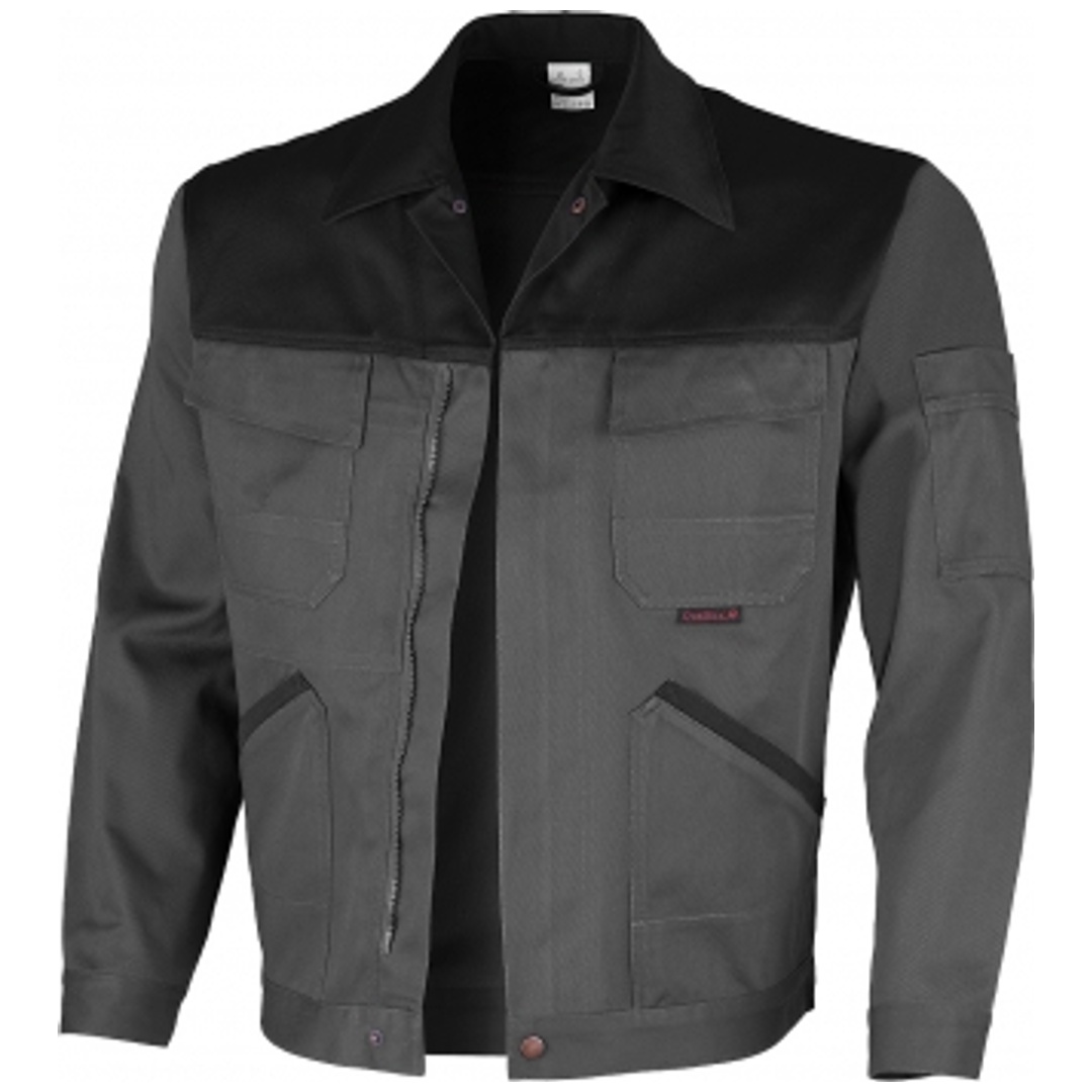 Qualitex Bundjacke Image MG 300 Gr. 64 grau/schwarz