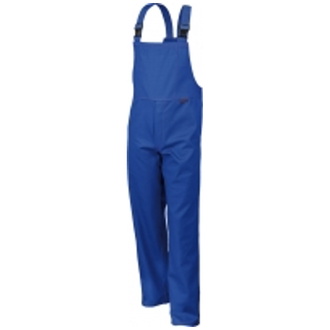 Qualitex Schweißer Latzhose robust flammhemmend Gr. 42 kornblau