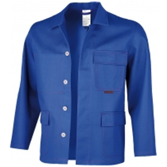 Qualitex Schweißer Bundjacke robust Gr. 42 kornblau blau