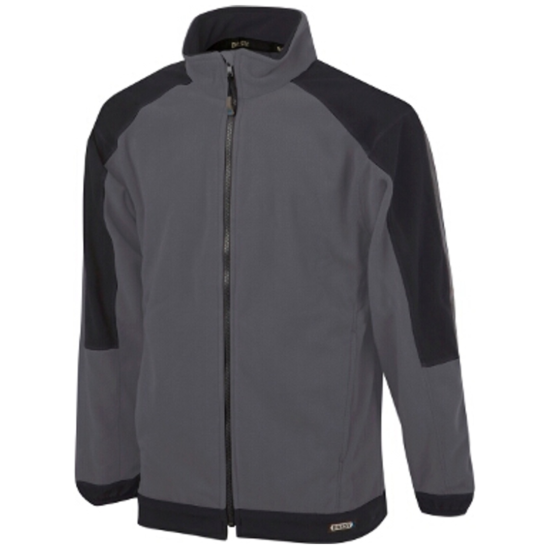 Dassy Fleecejacke Kazan Woman Gr. XS grau/schwarz