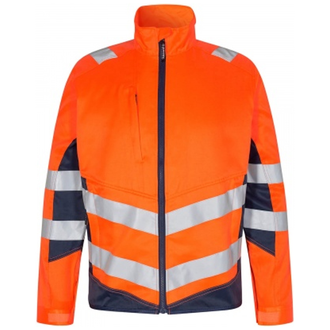 ENGEL Warnschutzjacke Safety Light 1545-319-10165 Gr. 5XL orange/blue ink