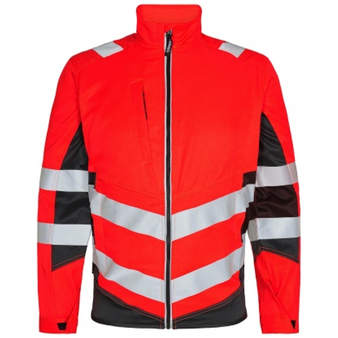 ENGEL Warnschutzjacke Safety Light 1545-319-4720 Gr. S rot/schwarz