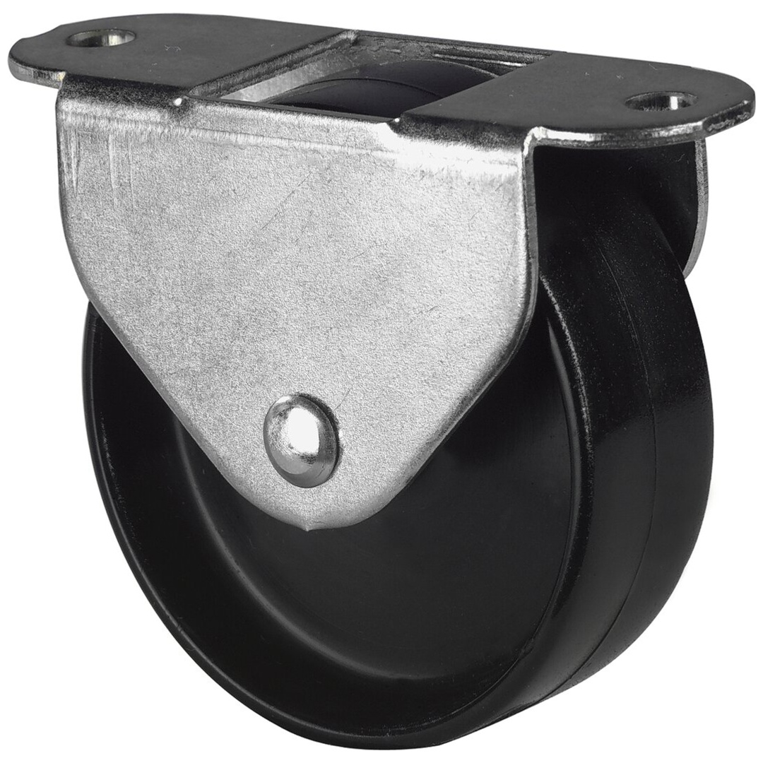 BS Rollen BS Kastenrolle E50, Rad-Ø 50 mm, Tragkraft 60 kg, Platte 68x25 mm