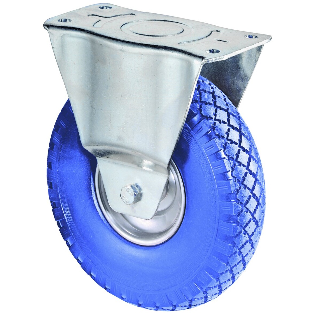 BS Rollen Bockrolle 260mm L410.C91 Pl.,pannensicher blau,RL L410.C91.262