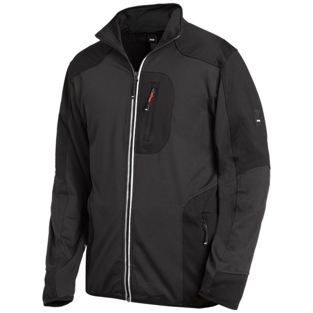 Fhb Jersey Fleece-Jacke Ralf 78461 Gr. 2XL Anthrazit/schwarz