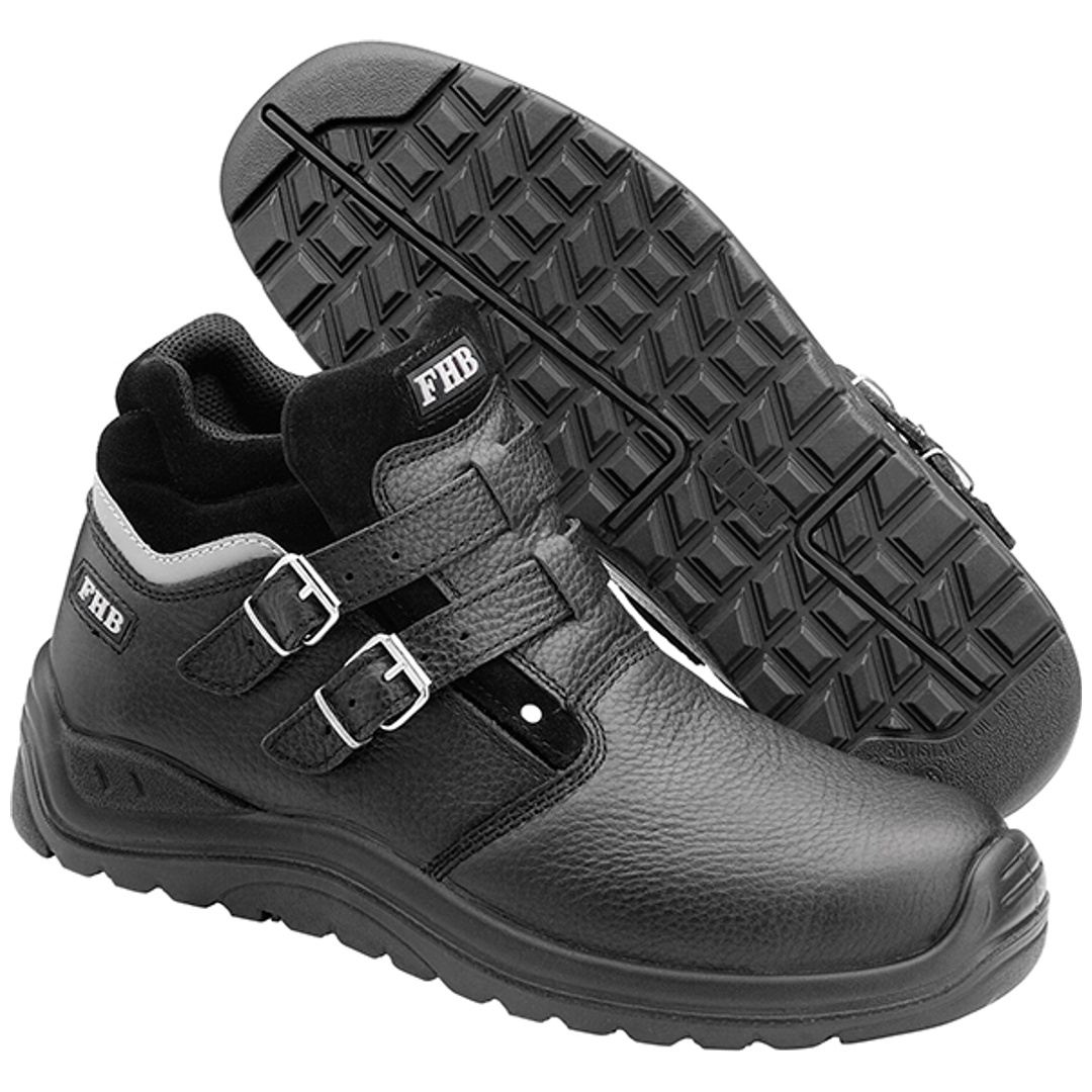 FHB Sicherheitsstiefel Norbert 83960 S3 Gr.39 schwarz