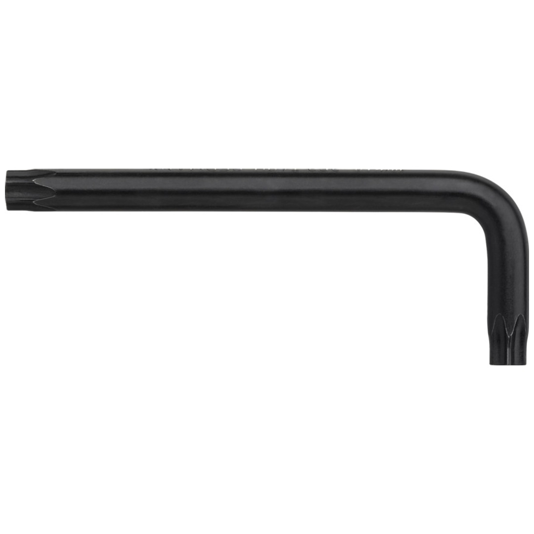 Wiha Stiftschlüssel TX Tamper Resistant (mit Bohrung) kurz, schwarzoxidiert (24119)