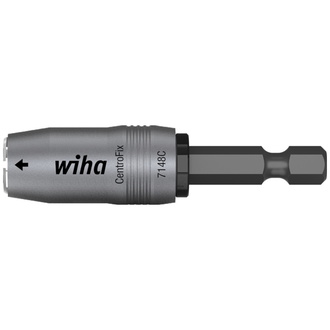 Wiha Bithalter CentroFix Force mechanisch verriegelbar 1/4", magnetisch in Box 60 mm (39133)