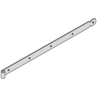 Bodegraven Ladenbänder Dorn 16 mm, 500 mm, verzinkt blau