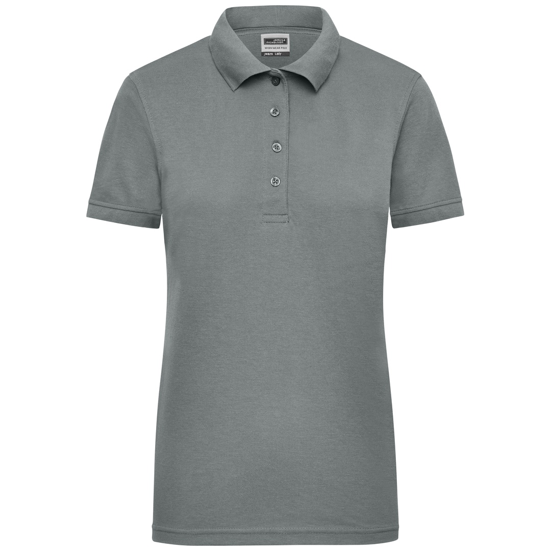 James & Nicholson Poloshirt Damen JN829 Gr. L dark-grey