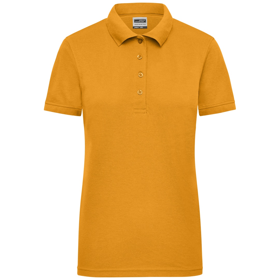 James & Nicholson Poloshirt Damen JN829 Gr. 3XL gold-yellow