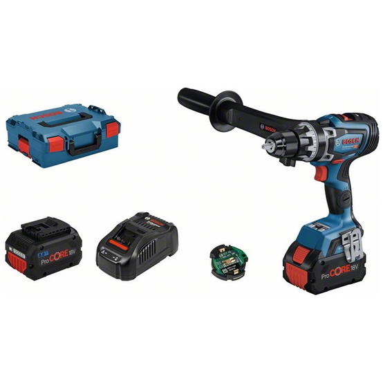 bosch-akku-bohrschrauber-biturbo-gsr18v-150c-incl-2x-akku-procore-8-ah-schnellladegeraet-zubehoer-l-boxx-p4005580